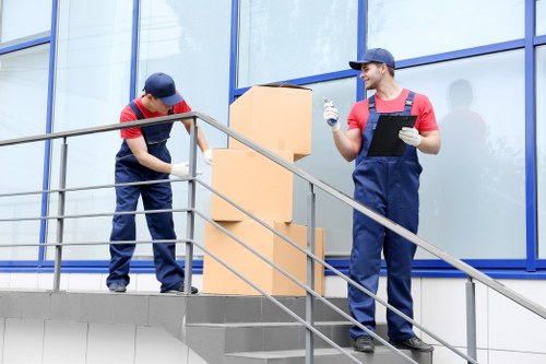Moving truck service for Harmondsworth residential and commercial relocations