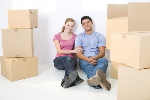 Residential and commercial removals van service around Harmondsworth