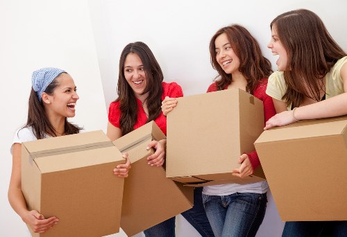 Office removal transport and loading for a Harmondsworth workplace move