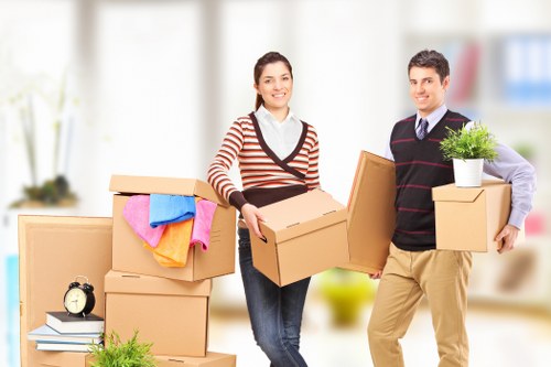 Packing and loading service for a home move in Harmondsworth
