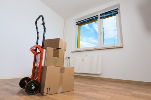 Removal van service for local moves in Harmondsworth