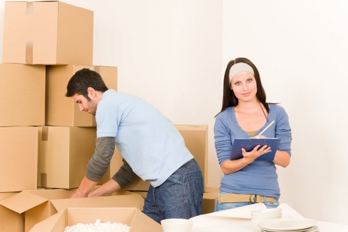 Local moving support for businesses and offices near Harmondsworth