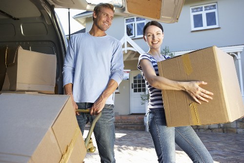 Low-carbon van supporting sustainable removals in Harmondsworth
