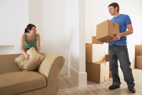 Commercial and office moving support with a man and van in Harmondsworth