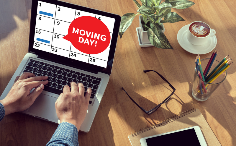 Moving day service for Harmondsworth customers